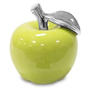 Zielone, ceramiczne jabłko Viridi