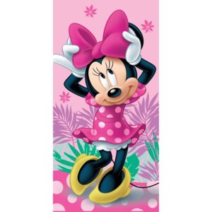 Jerry Fabrics Ręcznik Minnie pink 02, 70 x 140 cm