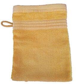 Mały ręcznik bambusowy - żółta