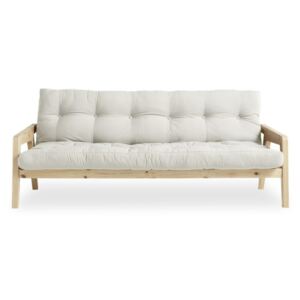 Wielofunkcyjna sofa z futonem w białej barwie Karup Grab