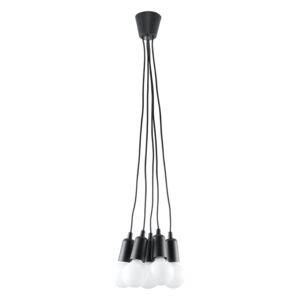 Czarna industrialna lampa wisząca - EX543-Diegi
