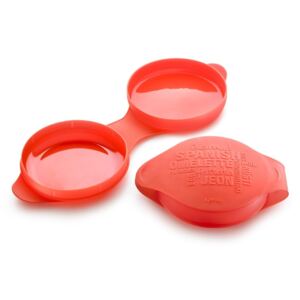Czerwona silikonowa forma do omletów Lékué Spanish