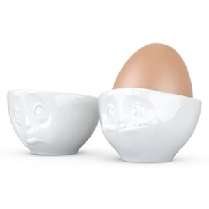 Białe kieliszki na jajka 58products Oh please, 100 ml