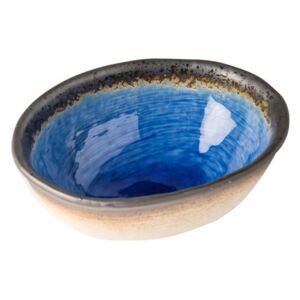 Niebieska miska ceramiczna MIJ Cobalt, ø 17 cm