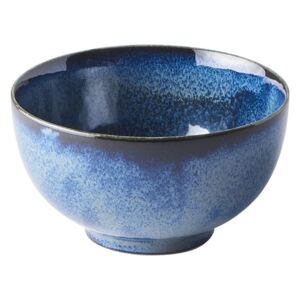 Niebieska miska ceramiczna MIJ Indigo, ø 13 cm
