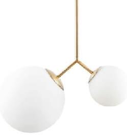 Lampa wisząca, białe kule - White Ball Hromo domodes