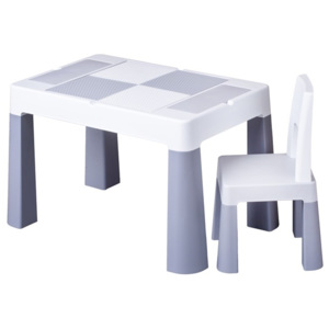 Zestaw stolik i krzesełko Multifun grey