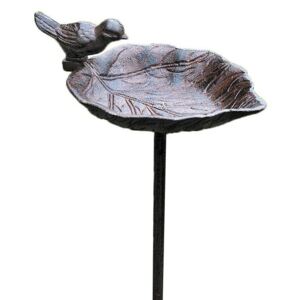Poidło dla ptaków, czarno-brązowe, 98x14 cm