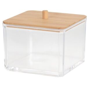 Organizer kosmetyczny Bamboo Eleganza, 9,5 x 9,5 x 8,5 cm