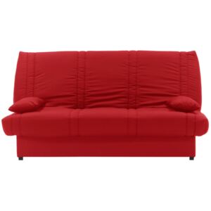 Rozkładana kanapa 100% bawełny FARWEST ze skrzynią - Czerwona II