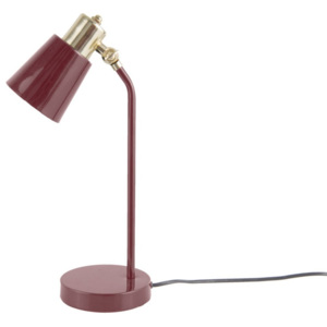 Czerwona lampa stołowa Leitmotiv Classic