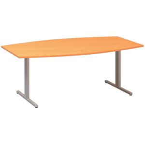 Stół konferencyjny CLASSIC, 2000 x 800 x 742 mm, buk