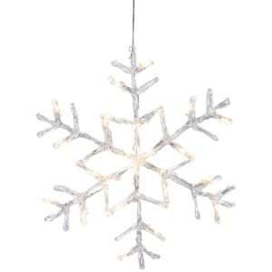 Gwiazda świetlna Best Season Snowflake Silvino, Ø 40 cm