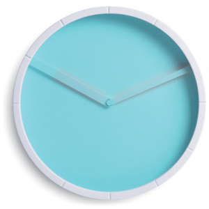 Zegar ścienny Lexon Glow niebieski