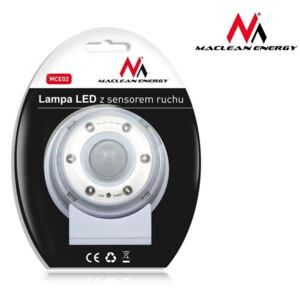 Lampa LED z sensorem ruchu MACLEAN MCE02, 1,5 W