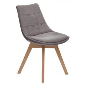 Krzesło Arosa tapicerowane szare