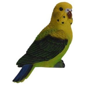 Papuga dekoracyjna Papużka falista, 7 x 10 x 18 cm