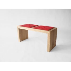CLASSIC ławka z litego drewna polski design
