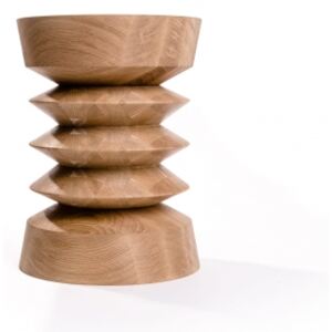 TORRE stolik z litego drewna dębowego polski design