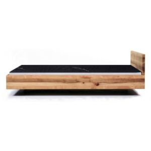 POOL minimalistyczne łóżko z litego drewna w stylu loftowym