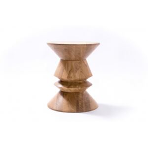 FOU stolik z litego drewna dębowego polski design