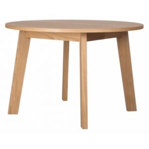 OLSEN okrągły rozkładany stół drewniany w skandynawskim stylu