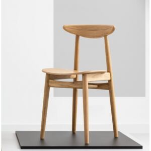 CANVA krzesło drewniane w skandynawskim stylu polski design