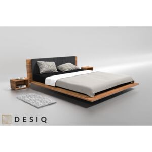 KUZMA łóżko z litego drewna dębowego polski design
