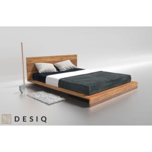 PAUL łóżko z litego drewna dębowego polski design