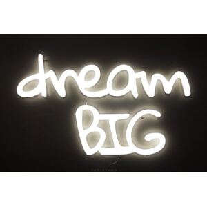 DREAM BIG LEDON świecący napis na ścianę neon