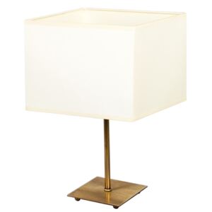 Biało-złota lampka nocna do sypialni - EX493-Plazis