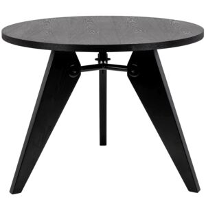 Czarny drewniany stół do salonu i jadalni - Jupito 3X