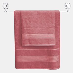 Bambusowy ręcznik Moreno różowy 140 cm