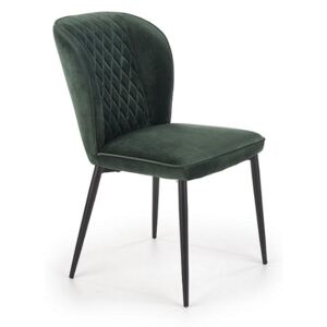 Krzesło K399 - ciemnozielone