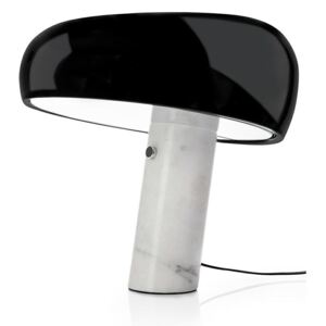 Lampa biurkowa PEAK MARBLE - marmur, metal, szkło