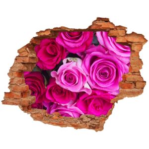Samoprzylepna naklejka Bukiet różowych róż