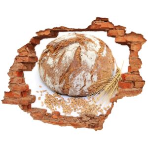Naklejka 3D dziura okleina Chleb i pszenica