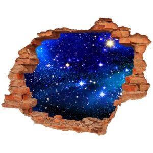 Foto zdjęcie dziura na ścianę Gwieździste niebo