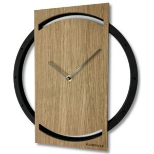Drewniany zegar ścienny Wood Oak 2