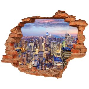 Fototapeta dziura na ścianę 3d Nowy Jork