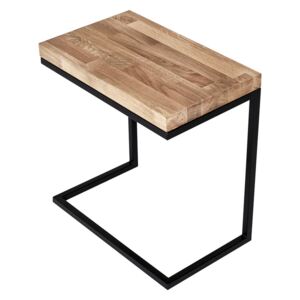 Mały stolik Loft Funcional z drewnianym blatem - Kapelańczyk