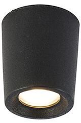 Zewnetrzna Nowoczesna lampa sufitowa czarna w tym LED IP55 - Livia Oswietlenie zewnetrzne