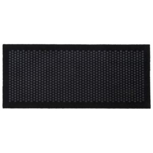 Czarno-szara wycieraczka Tica Copenhagen Dot, 67x150 cm