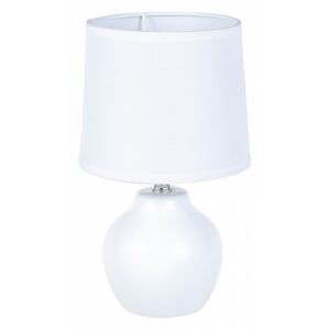 Altom Ceramiczna lampa stołowa, biały