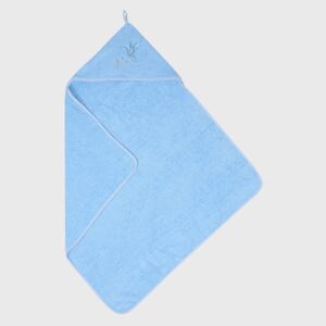 Dziecięcy ręcznik kąpielowy Ptaszek niebieski 80x80 cm