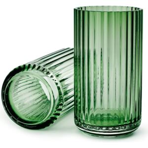 Wazon Lyngby 15 cm copenhagen green szklany