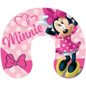 Poduszka podróżna Minnie pink, 40 x 40 cm