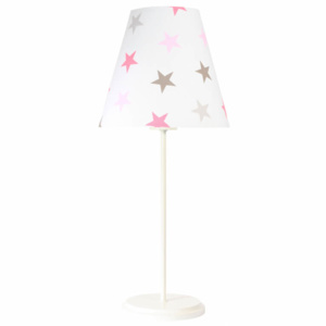 Lampa stołowa Stars & Pink