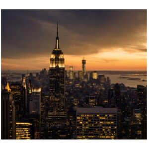 Fototapeta, Miasto Nowy Jork o świcie, 6 elementów, 268x240 cm