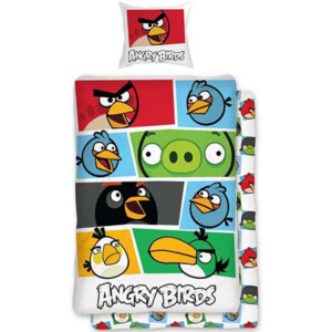 Halantex Dziecięca pościel bawełniana Angry Birds 009